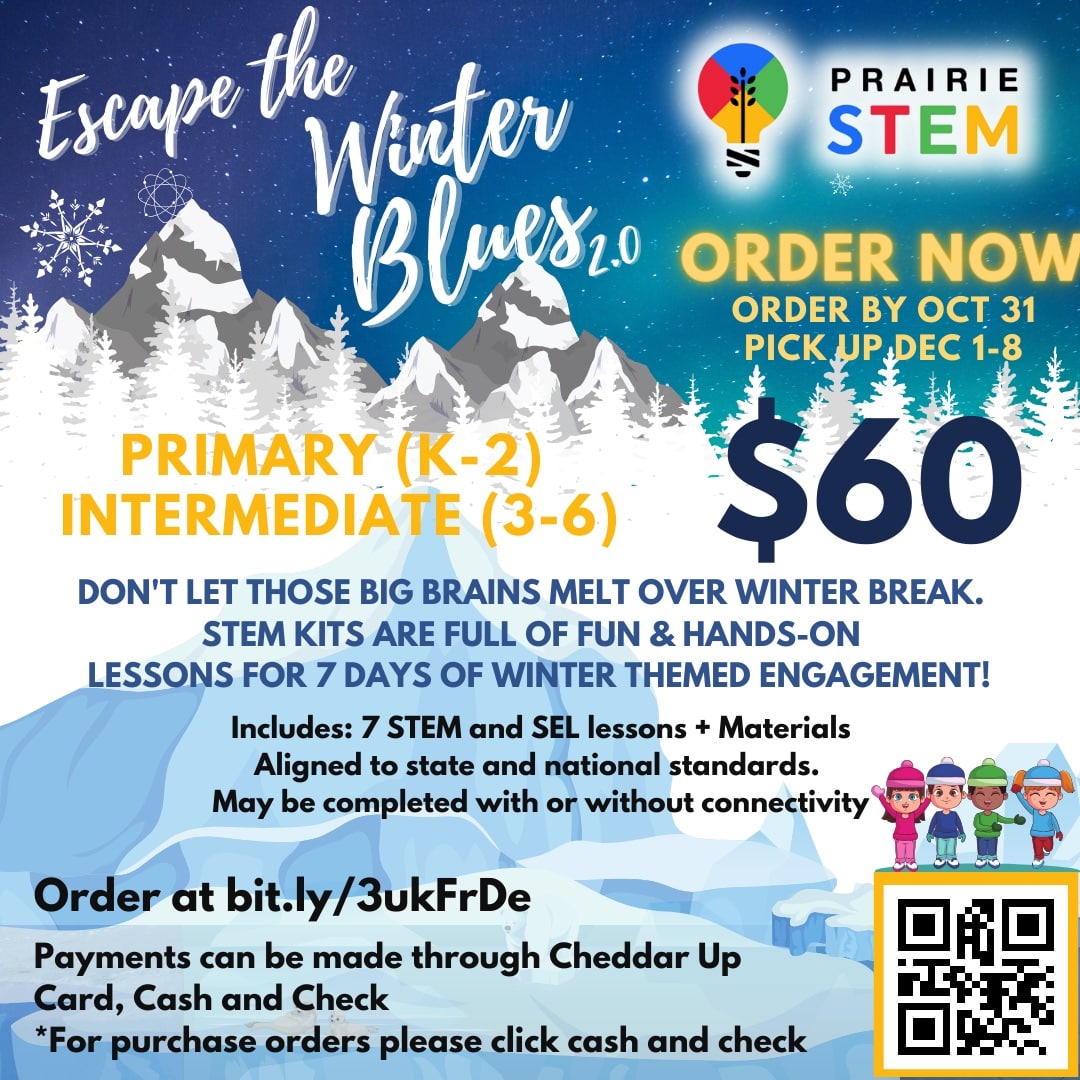 Winter Blues STEM Kit Flyer
